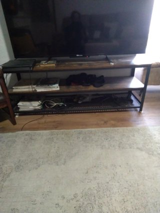 Mesa TV 2 estantes
