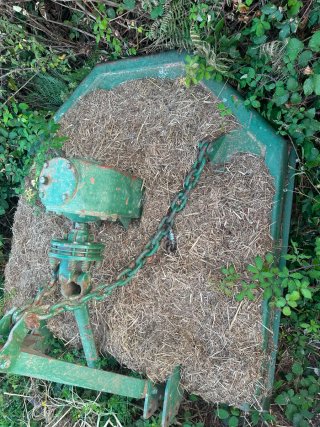 Desbrozadora forestal de cadenas
