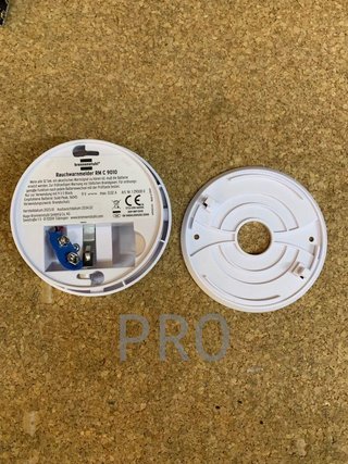Detector de humo RM C 9010 con pila reemplazable