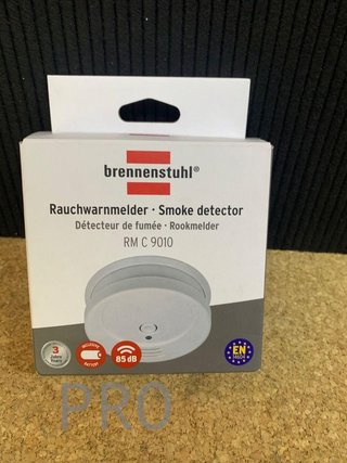 Detector de humo RM C 9010 con pila reemplazable