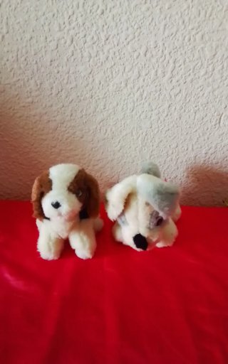 Lote 5 Peluches Perros