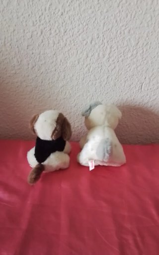 Lote 5 Peluches Perros