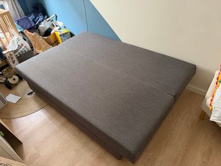 Sofá Cama ÄLVDALEN de Ikea. 3 Plazas. Gris. Nuevo.