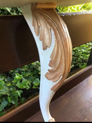 Peana Mensula de madera maciza de teca