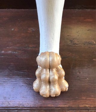Peana Mensula de madera maciza de teca
