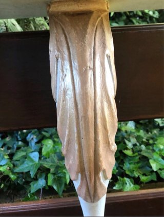 Peana Mensula de madera maciza de teca