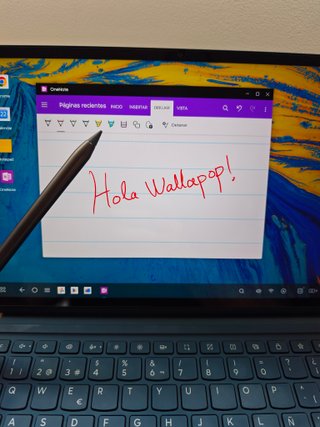 Lenovo Yoga Tab Plus con teclado, zapiz y caja