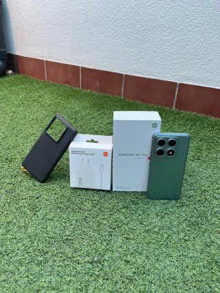 Xiaomi 14T Pro titán blue 120W HyperCharge + Funda