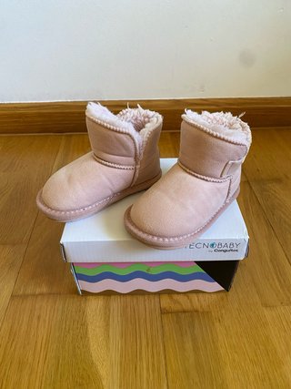 Botas rosas Conguitos para bebé talla 22