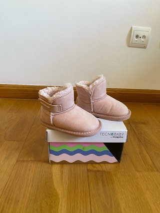 Botas rosas Conguitos para bebé talla 22