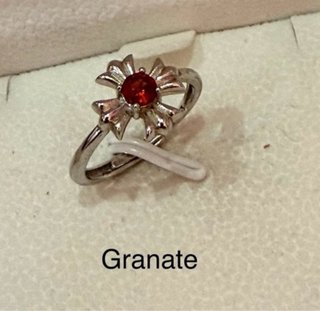 Anillos minerales Naturales plata925 elige