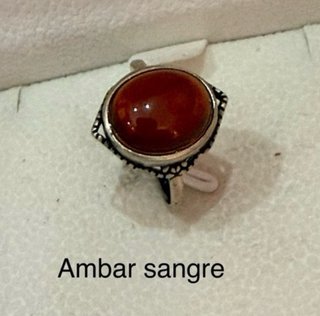Anillos minerales Naturales plata925 elige