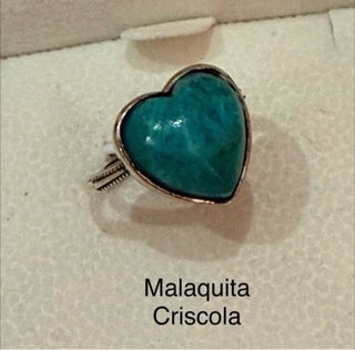 Anillos minerales Naturales plata925 elige