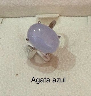 Anillos minerales Naturales plata925 elige