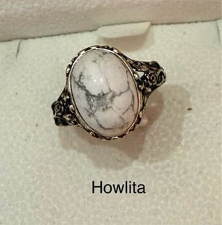 Anillos minerales Naturales plata925 elige
