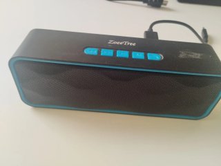 Altavoz ZoeTree Negro y Azul