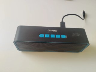Altavoz ZoeTree Negro y Azul