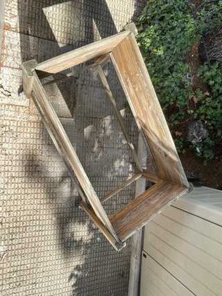 Mesa de cultivo de 180 L con ruedas,huerto urbano.