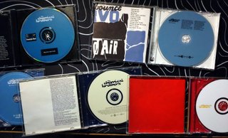 Lote 5 CDs The Chemical Brothers
