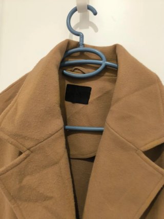 Chaleco largo beige talla única