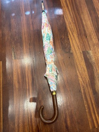 Paraguas estampado floral mujer