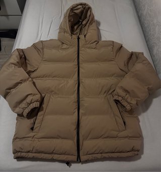 Abrigo Pull&Bear beige capucha
