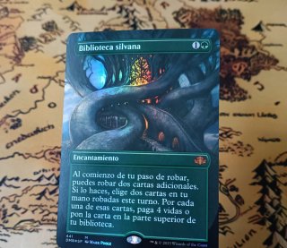 CARTA MAGIC FOIL - BIBLIOTECA SILVANA