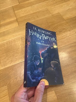 Libro Harry Potter y la Piedra Filosofal