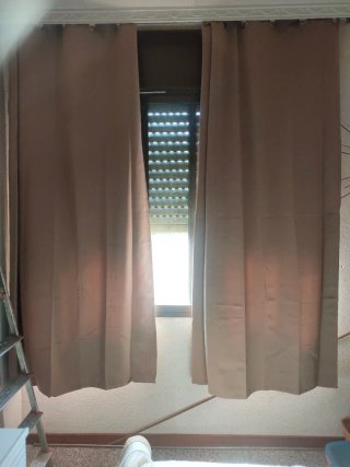 Cortinas Opacas Térmicas Caqui 220x140