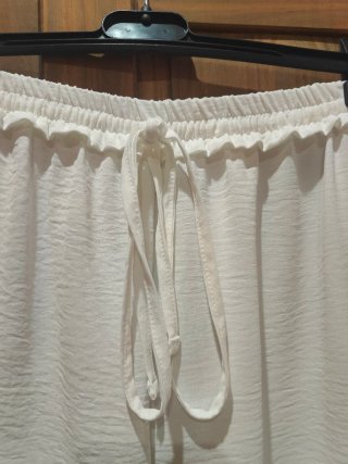 Pantalones blancos talla única