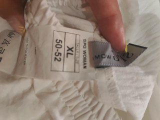 Pantalones blancos talla única