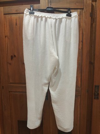 Pantalones blancos talla única