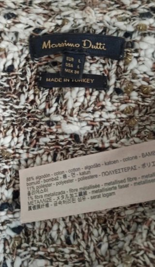 Rebeca Massimo Dutti Beige y Marrón