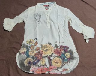 Camisa Desigual floral M