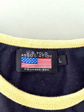 Camiseta U.S. Polo Assn. Manga Larga Vintage Talla