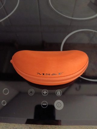 Gafas graduadas nuevas beige y naranja