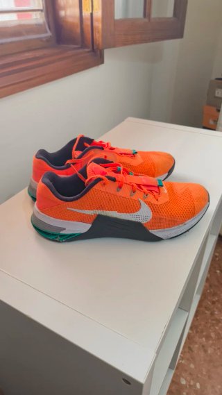 Nike Metcon 7 Talla 47 Naranja/Verde
