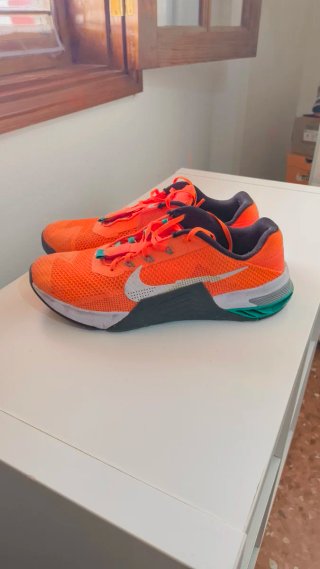 Nike Metcon 7 Talla 47 Naranja/Verde