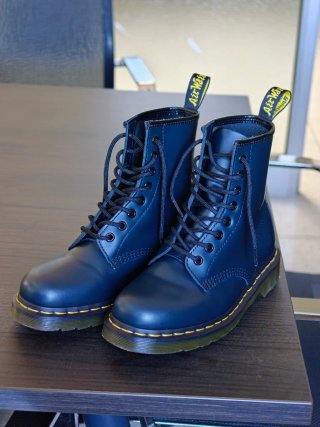 Dr. Martens 1460 Blu Navy Smooth - Come Nuove TG38