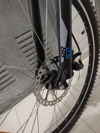 Bicicleta de Montaña Gris Marca BTWIN