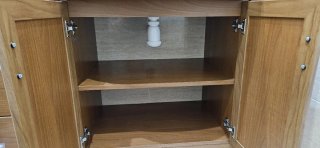 Mueble baño, ,espejo  ,grifo y mármol