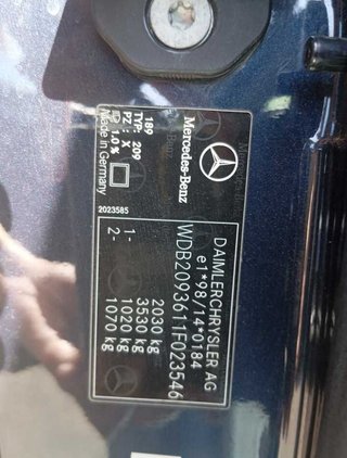 Cinturón seguridad mercedes-benz clase clk 445215
