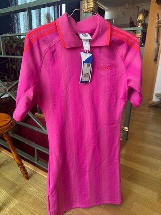 Vestido Adidas Mini Faldero Rosa