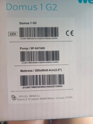 Colchón Antiescaras Domus 1 G2
