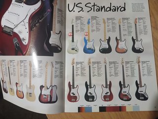 Catálogo Fender 1996 (en inglés)