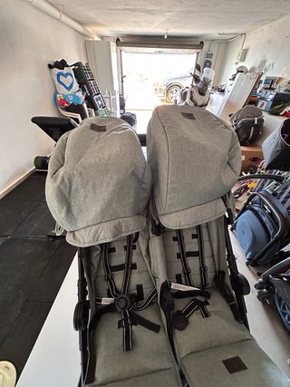 Silla de Paseo Gemelar Niu Vent Twin + Verde