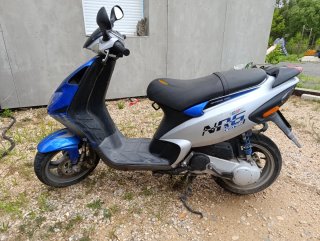 Piaggio NRG C 22 Scooter Azul/Plata