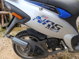 Piaggio NRG C 22 Scooter Azul/Plata
