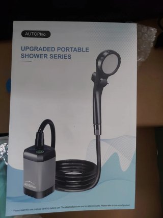 Ducha Portátil AUTOPKIO Recargable