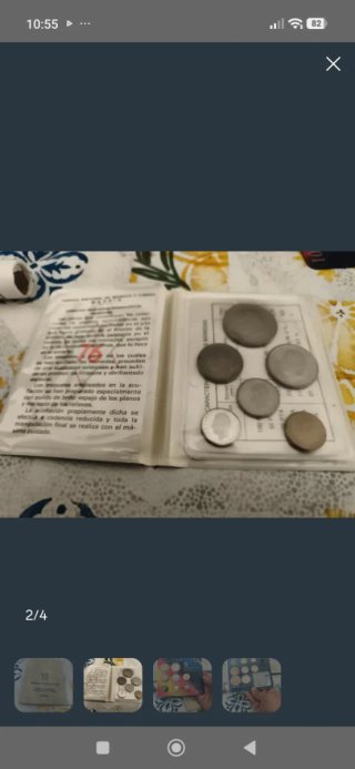 Lote monedas y billetes